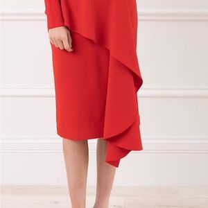 Rachel Parcell Red Skirt NWT